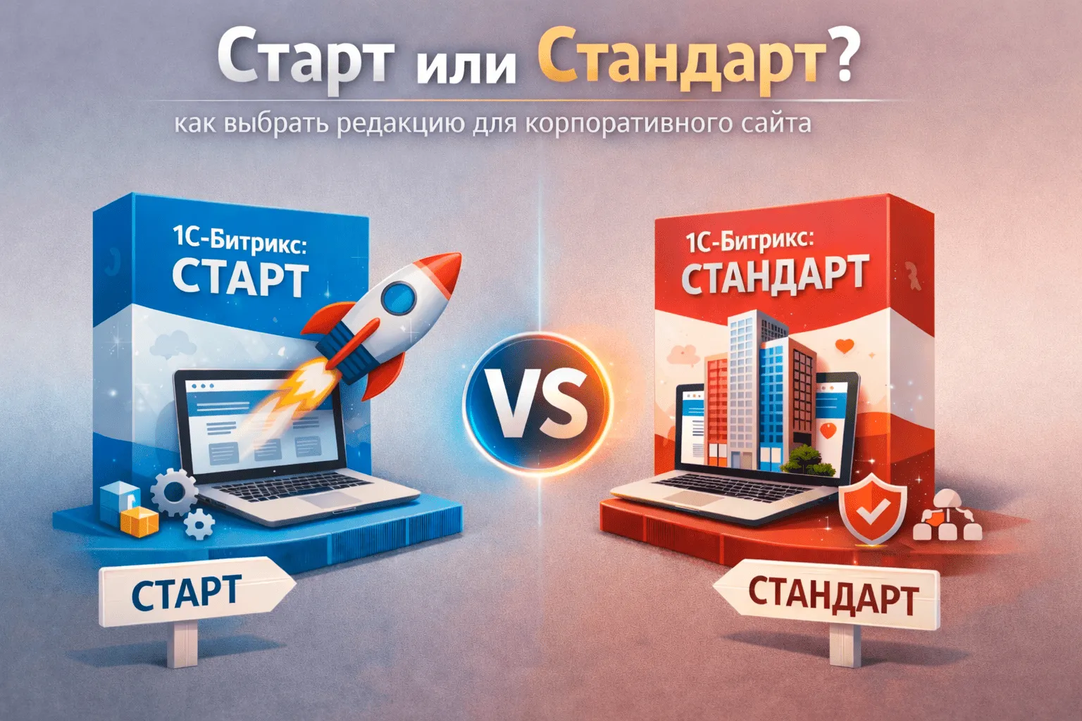 Старт или Стандарт: как выбрать редакцию для корпоративного сайта в Нижнем Тагиле