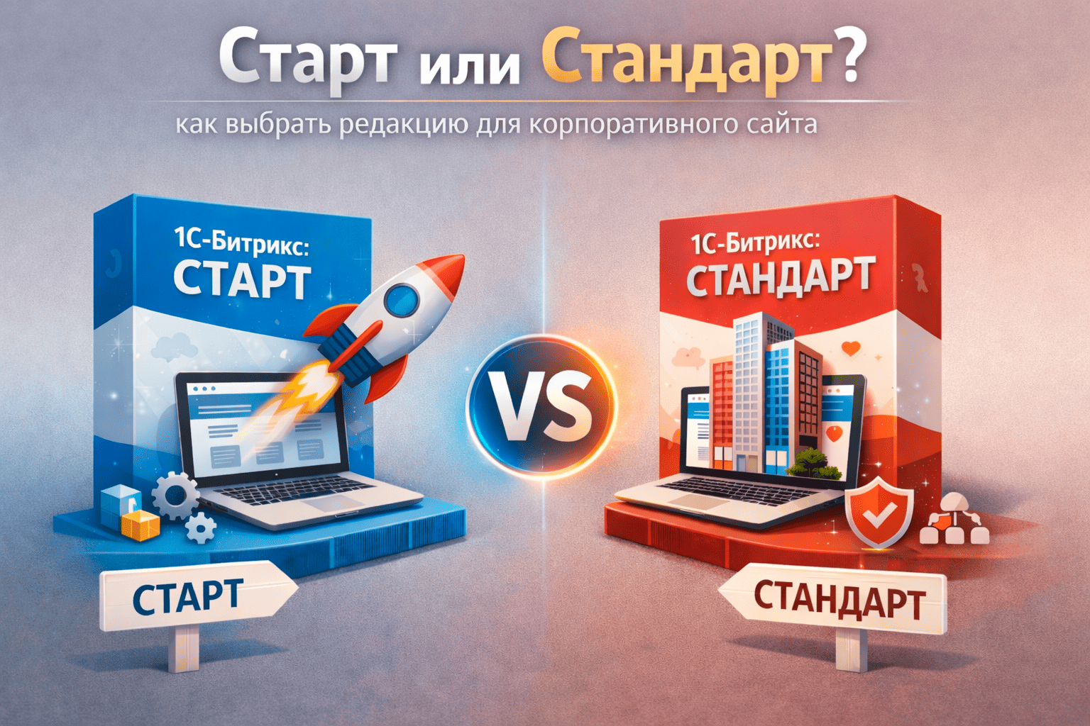 Старт или Стандарт: как выбрать редакцию для корпоративного сайта в Нижнем Тагиле